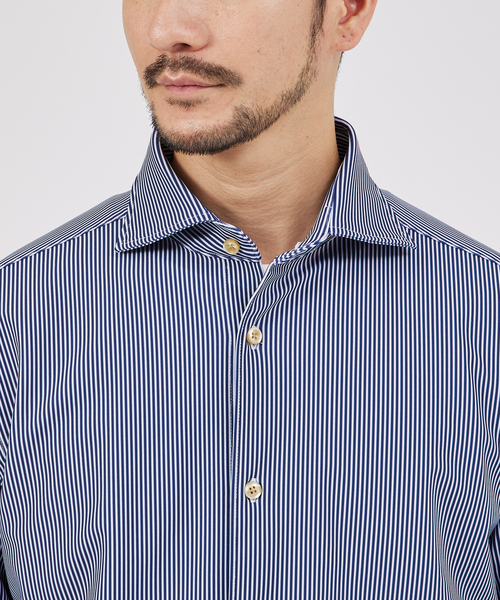 ABAHOUSE（アバハウス） シャツ 「FLEX SHIRTS」Dry Moment ナロウ