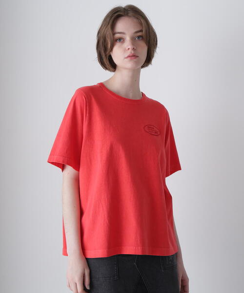 tシャツ OPEN NECK BACK TACK FADEWASH T-SHIRT/オープンネック バックタック フェイドウォッシュTシャツ レディー AVIREX tシャツ OPEN NECK BACK TACK FADEWASH T-SHIRT/オープン