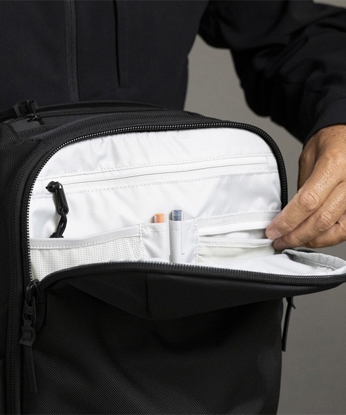 ビジネスバッグ TAYLOR CORDURA BALLISTIC BLACK メンズの画像