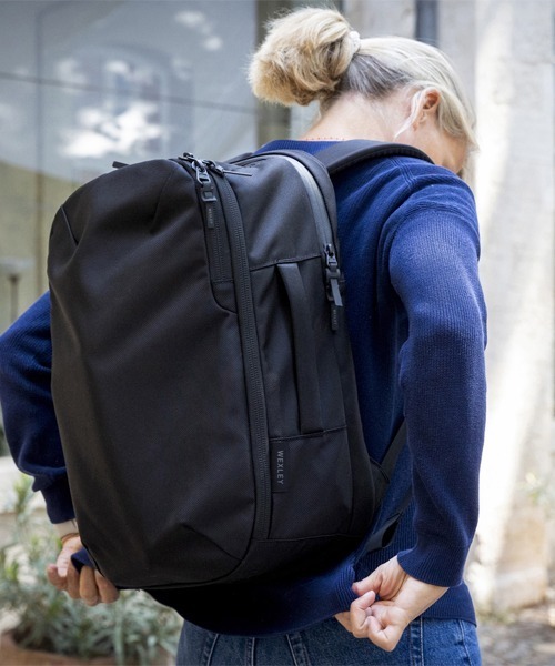 WEXLEY ビジネスバッグ TAYLOR CORDURA BALLISTIC BLACK メンズ