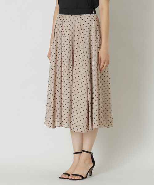 美品☆ TO BE CHIC プリントスカート TO BE CHIC スカート スパンドットプリント : ZOZOTOWN Yahoo!店