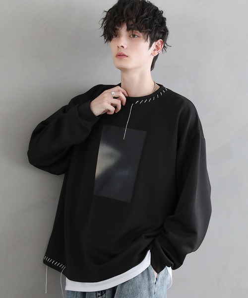 新品未開封ほ金属バット☆長袖Tシャツ☆ロンT☆ブラック☆S