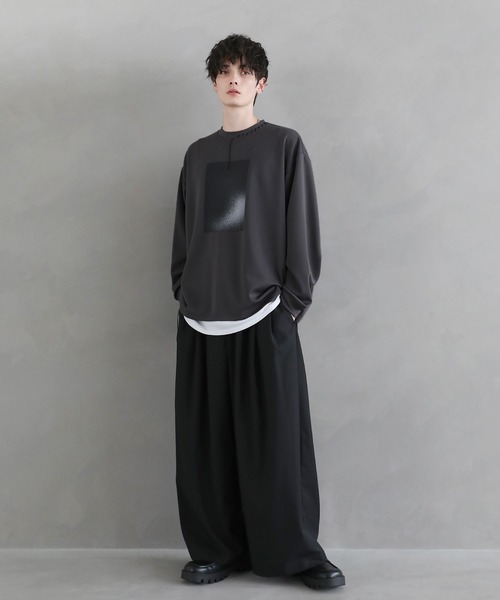 bohemianseoul Bohemseo ロンt 長袖 tシャツ 黒 bohemianseoul bohemseoボヘミアンソウルロンt 長袖tシャツ