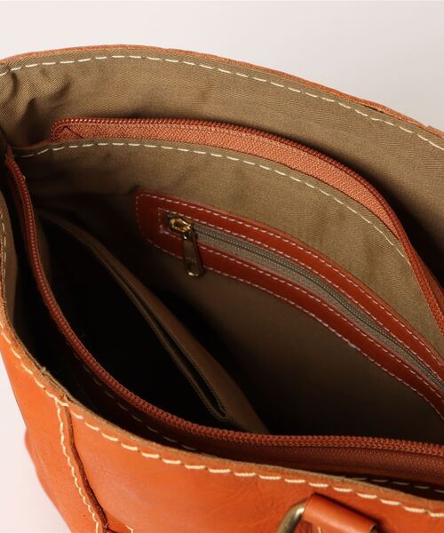 ズッケロ　本革ハンドバッグ　美品♪ zucchero filato ズッケロ トートバッグ ハンドバッグ