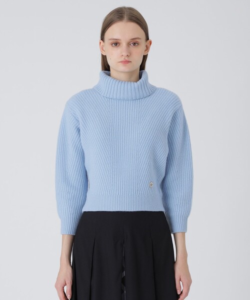 BLUE LABEL CRESTBRIDGE ニット セーター 両畦ニットプル