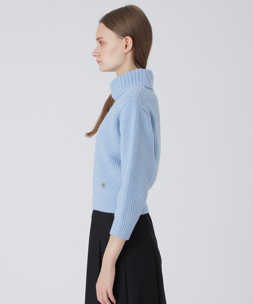 BLUE LABEL CRESTBRIDGE ニット セーター 両畦ニットプル
