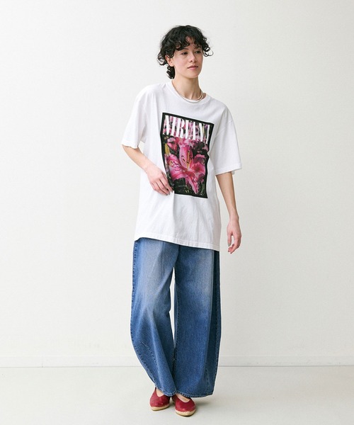 NIRVANA（MAMMUT） tシャツ NIRVANA LILIES Tシャツ メンズ レディース