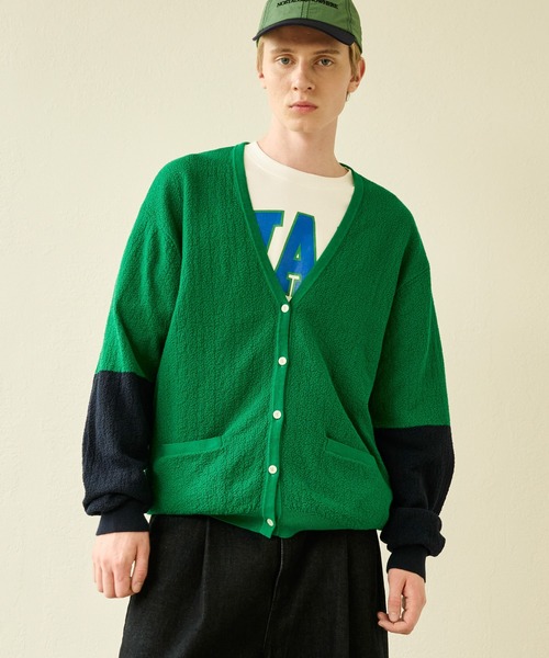 kelen(ケレン) LINKS KNIT CARDIGAN  メンズ トップス Kelen（ケレン） セーター ニット 「KELEN MENS / ケレン メンズ