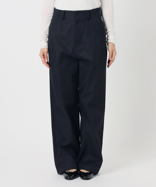 IENA LA BOUCLE スラックス パンツ 撥水ベンタイルスラックス