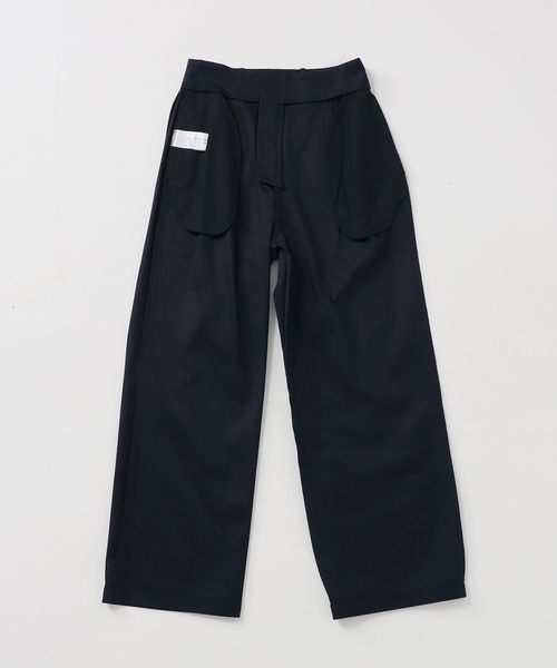 IENA LA BOUCLE スラックス パンツ 撥水ベンタイルスラックス