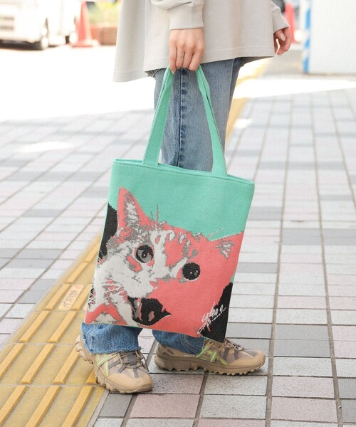 TOKYO CULTUART by BEAMS トートバッグ 横尾忠則 × 編み物堀ノ内