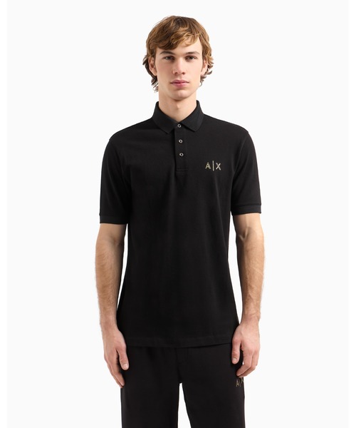 【A/X ArmaniExchange】半袖ポロシャツ ロゴ 2色展開 メンズ ARMANI EXCHANGE ポロシャツ 「A|X アルマーニ エクスチェンジ