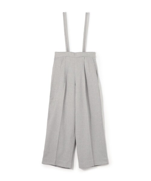Ballsey（ボールジィ） ワイドパンツ パンツ ライトファンシーツイード