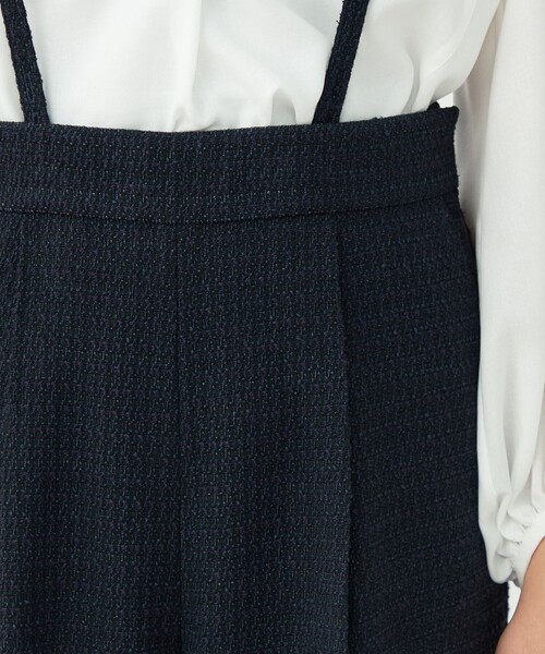 Ballsey（ボールジィ） ワイドパンツ パンツ ライトファンシーツイード