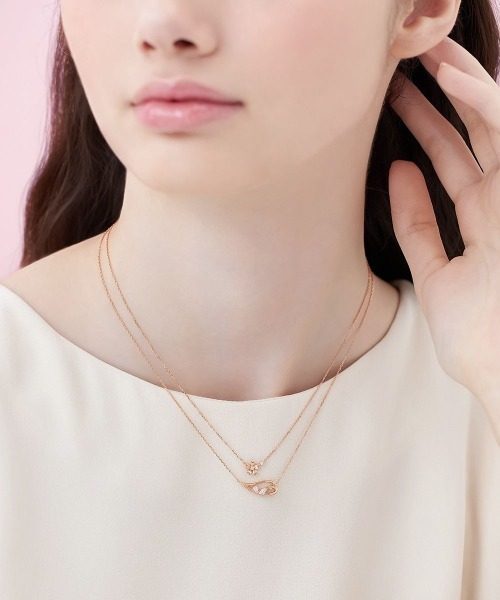Canal4℃ ネックレス 「2025 SAKURA Collection」シルバー 2本
