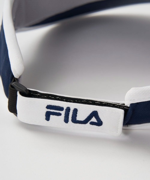 FILA GOLF サンバイザー 腰高サンバイザー レディース : ZOZOTOWN