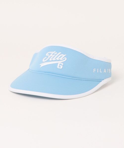 FILA GOLF uvカット サンバイザー 腰高サンバイザー レディース