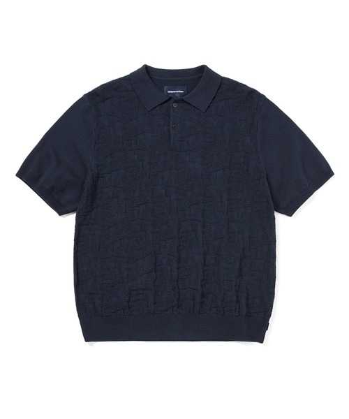 thisisneverthat セーター ニット Stacked TNT S/S Knit Polo