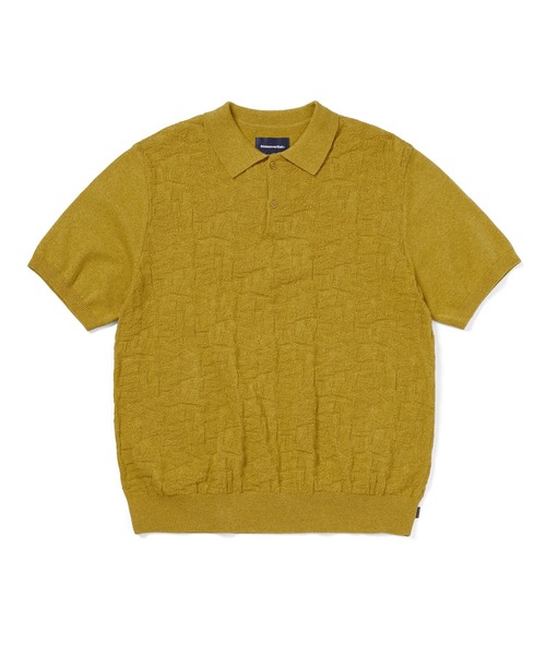 thisisneverthat セーター ニット Stacked TNT S/S Knit Polo