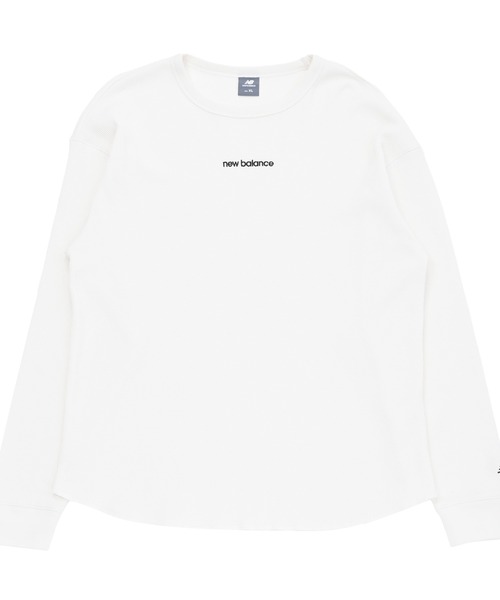 New Balance tシャツ ワッフルロングスリーブTシャツ メンズ