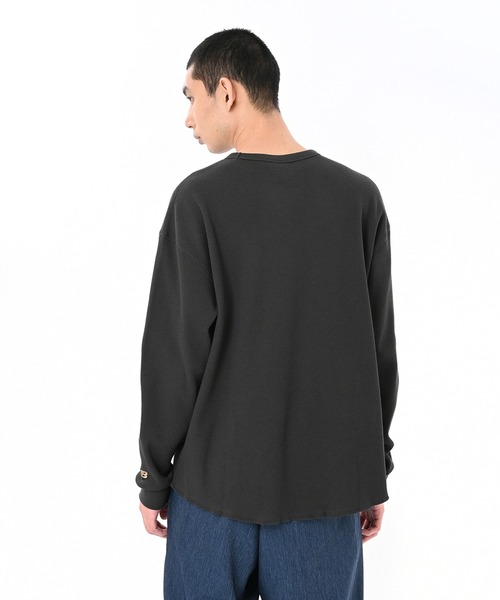 New Balance tシャツ ワッフルロングスリーブTシャツ メンズ