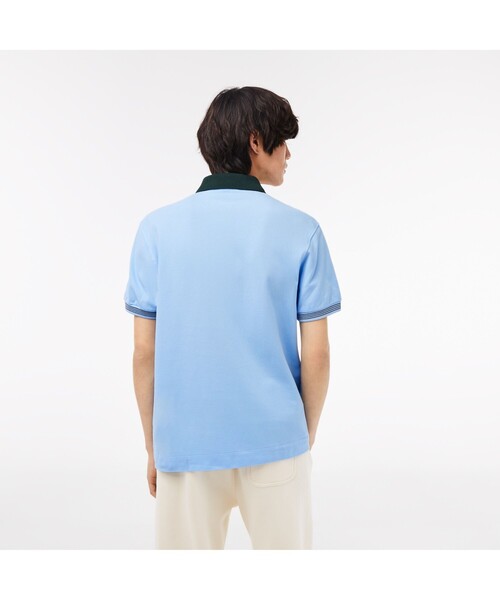 LACOSTE 「LACOSTE」 半袖ポロシャツ 4 ライトブルー メンズ