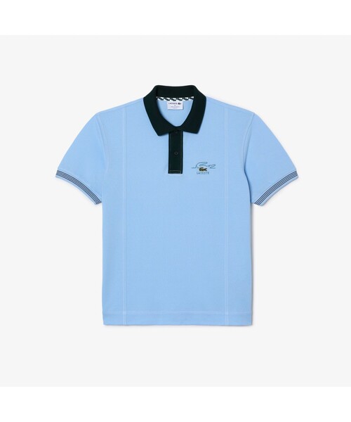LACOSTE 「LACOSTE」 半袖ポロシャツ 4 ライトブルー メンズ