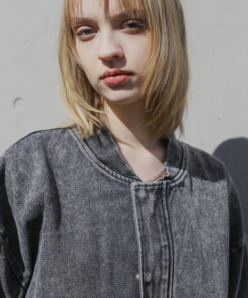 古着 短丈 MA-1 CLEL】Vintage Design Short MA-1 Blouson/ヴィンテージ