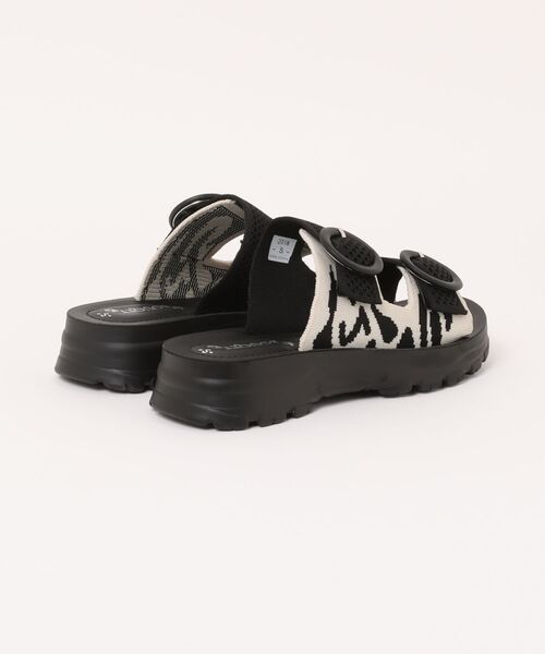 シュープラザ（SHOEPLAZA） 厚底 サンダル 「BOUQET」厚底ニット