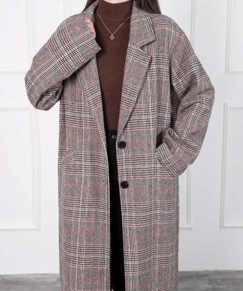 「ABITOKYO」 チェスターコート L ベージュ系その他 レディース_画像3