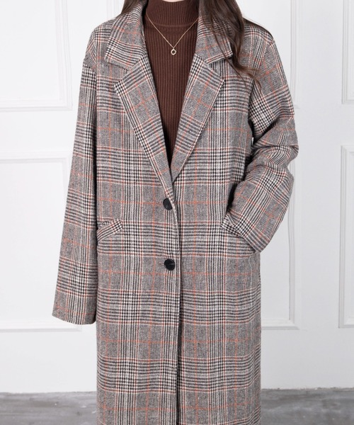 「ABITOKYO」 チェスターコート L ベージュ系その他 レディース_画像4