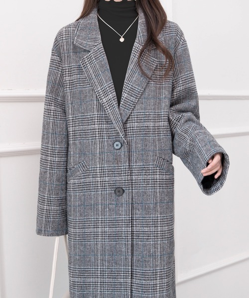 「ABITOKYO」 チェスターコート L ベージュ系その他 レディース_画像9