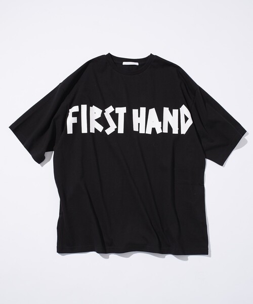 Firsthand（ファーストハンド） tシャツ 6オンス フロントテープロゴ
