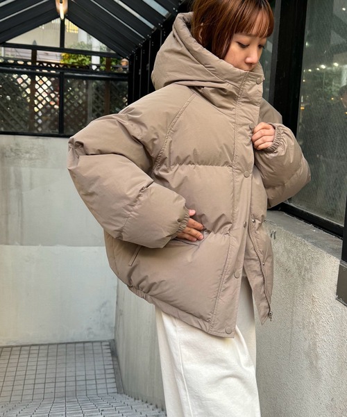 CANAL JEAN（キャナルジーン） 中綿ブルゾン ONE SIZE ベージュ 