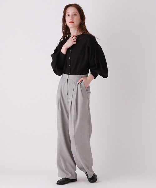 「BABYLONE」 カーディガン フリー ブラック レディース_画像7