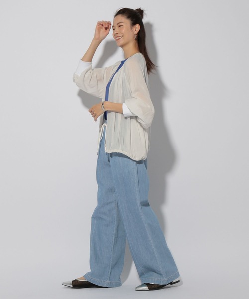 Elura ジーンズ デニム デニムパンツ 大人サマーイージーデニム