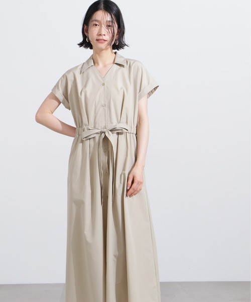 ワンピース N N.Natural Beauty Basic ワンピース オープンカラーシャツ
