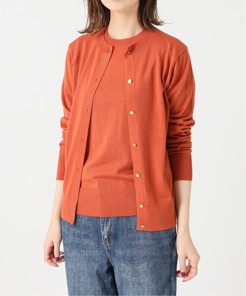 「IENA」 ニットアンサンブル FREE ブラウン レディース_画像4