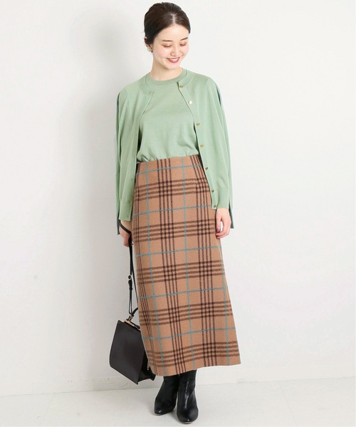 「IENA」 ニットアンサンブル FREE ブラウン レディース_画像8