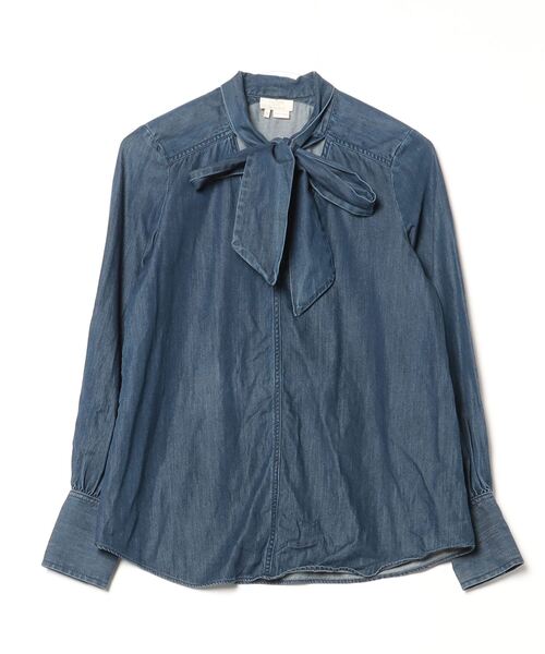 【お気にいる】 kate spade NEW YORK 「kate new york」 長袖ブラウス X-SMALL トップス