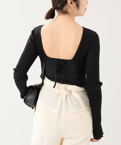 VERMEIL par iena カーディガン Seamless Basic シームレス