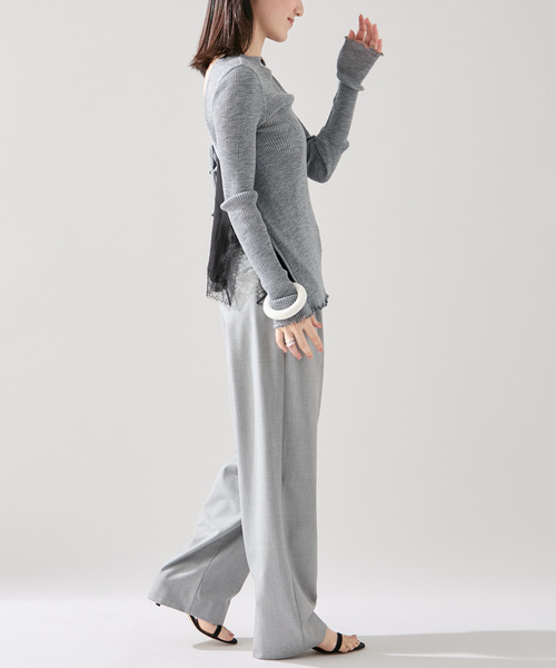 VERMEIL par iena カーディガン Seamless Basic シームレス