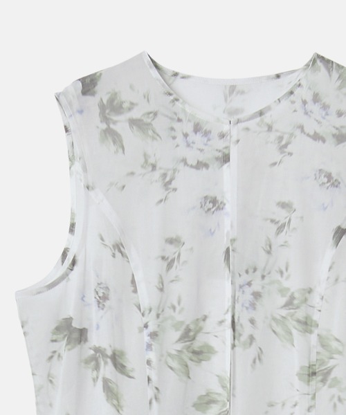 ワンピース ヴィンテージフラワーマキシドレス / Vintage Floral Maxi Dressの画像
