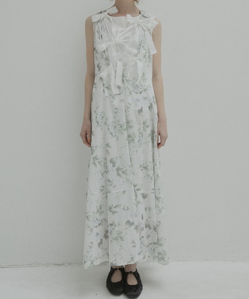 ワンピース ヴィンテージフラワーマキシドレス / Vintage Floral Maxi Dressの画像
