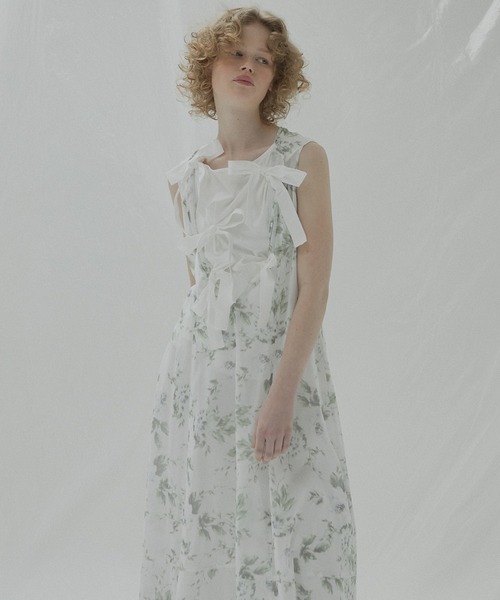 ワンピース ヴィンテージフラワーマキシドレス / Vintage Floral Maxi Dressの画像