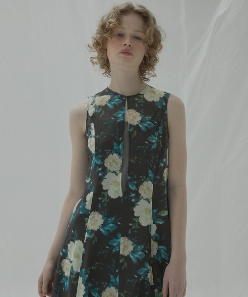 ワンピース ヴィンテージフラワーマキシドレス / Vintage Floral Maxi Dressの画像