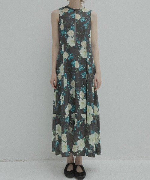 ワンピース ヴィンテージフラワーマキシドレス / Vintage Floral Maxi Dressの画像