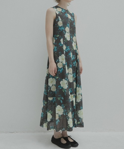 ワンピース ヴィンテージフラワーマキシドレス / Vintage Floral Maxi Dressの画像