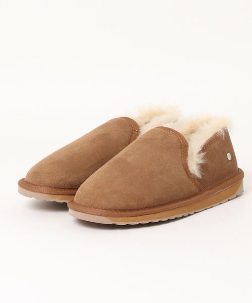 ラストチャンス！「EMU Australia」 シューズ 7 ブラック レディース バックルシューズ