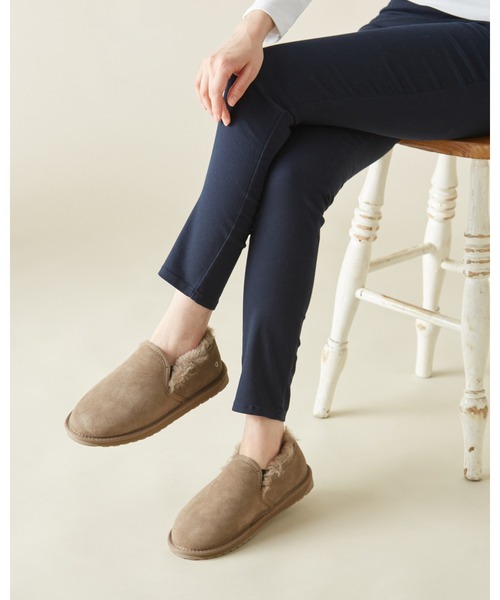 ラストチャンス！「EMU Australia」 シューズ 7 ブラック レディース バックルシューズ